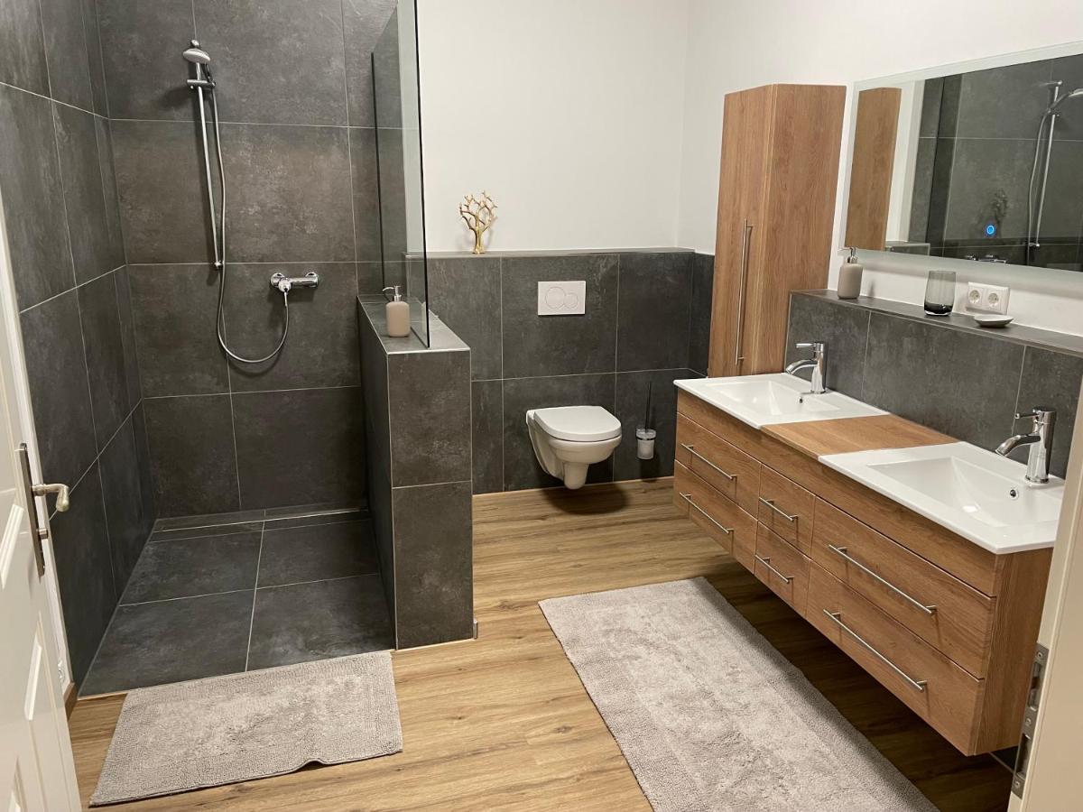 Ferienwohnung 3 Am Herrenhaus Ahrensboek Ahrensbok Esterno foto