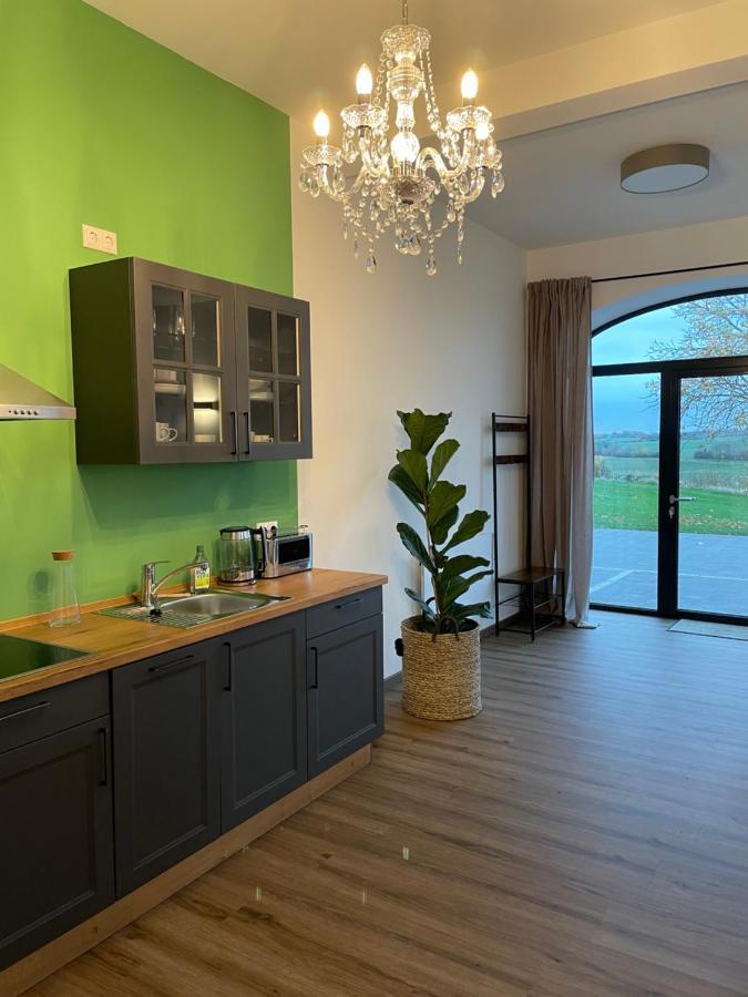 Ferienwohnung 3 Am Herrenhaus Ahrensboek Ahrensbok Esterno foto